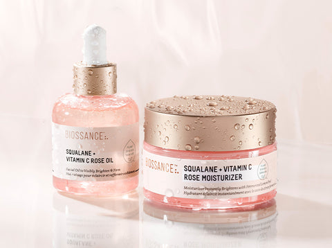 Vitamin C Rose Oil and Vitamin C Rose Moisturizer