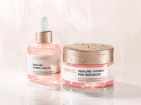 Vitamin C Rose Moisturizer and Vitamin C Rose Oil