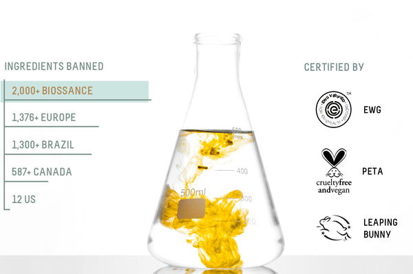 Biossance Bans 2,000+ Ingredients from it's formulas