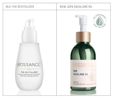Redesigned 100% Squalane Oil
