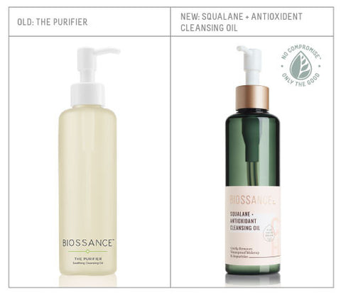 Redesigned Squalane + Antioxident Cleansing Oil