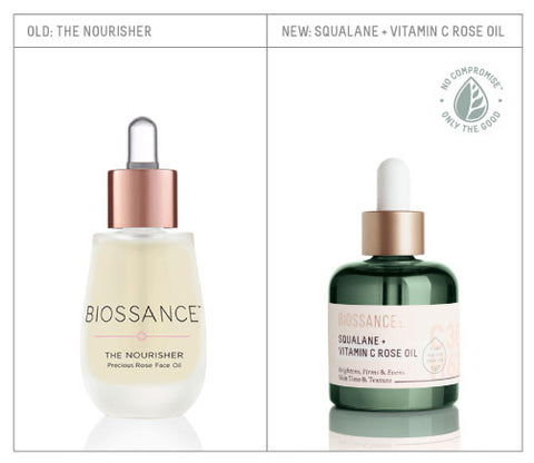 Redesigned Squalane + Vitamin C Rose Oil