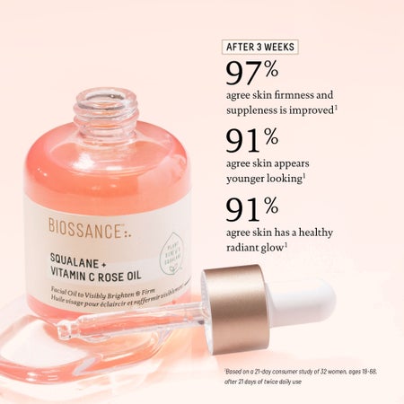 Squalane + Vitamin C Rose Oil Gift Size Image 3